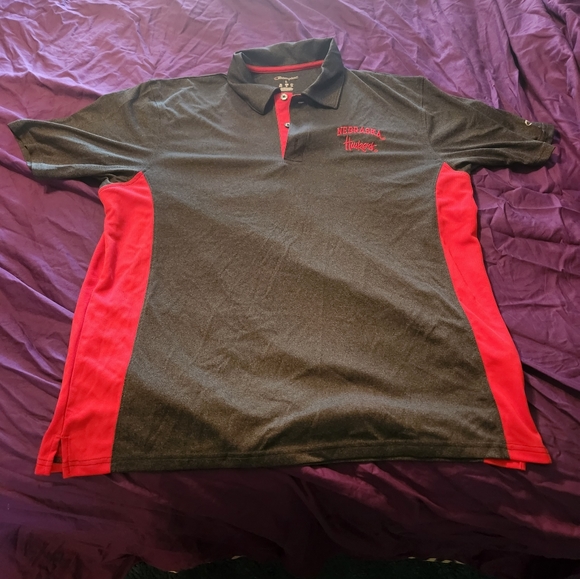 Men's Huskers Polo Shirt - Picture 2 of 3